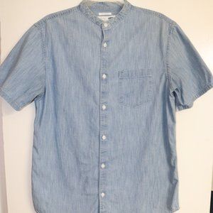 Blue Denim Button Up
